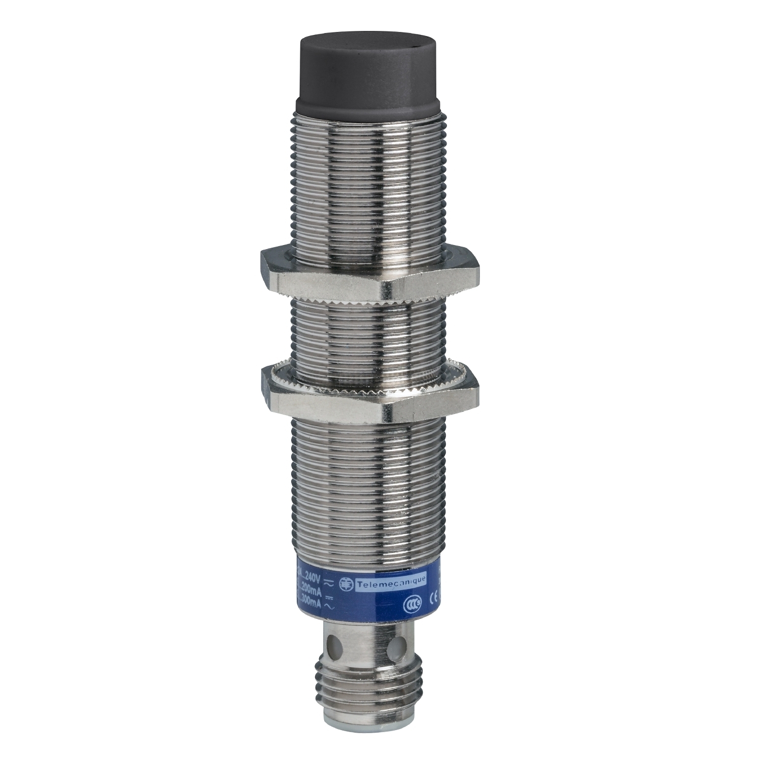Inductive proximity sensors XS, inductive sensor XS6 M18, L72mm, brass, Sn12mm, 24...240VAC/DC, 1/2"
