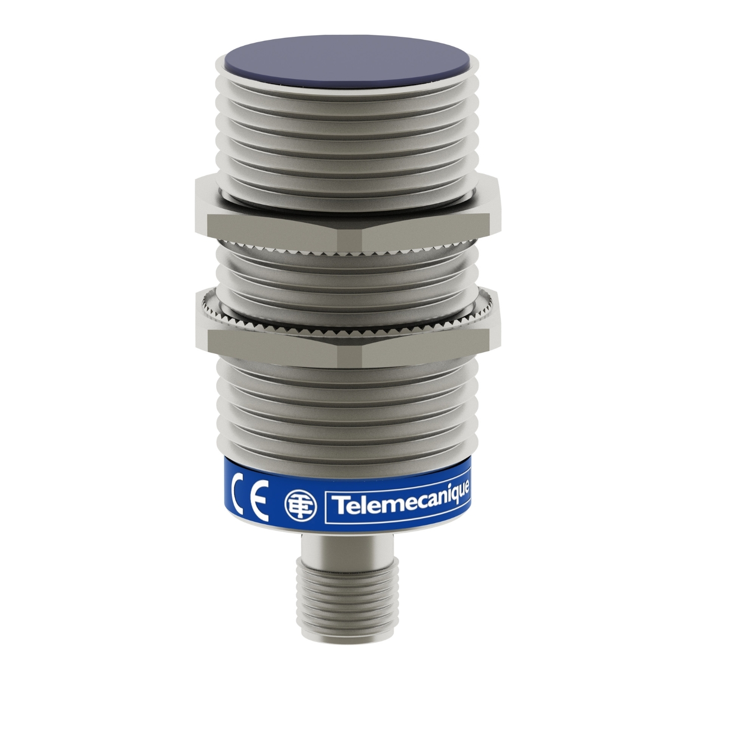 Inductive proximity sensors XS, inductive sensor XS6 M30, L55mm, brass, Sn15mm, 12...24 VDC, M12