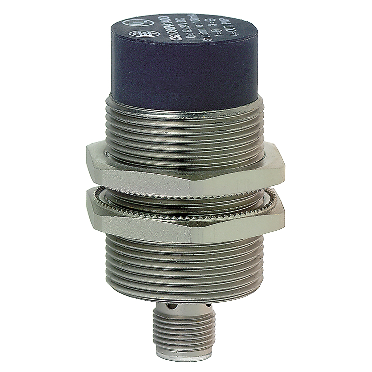 Inductive proximity sensors XS, inductive sensor XS6 M30, L74mm, brass, Sn22mm, 24...240VAC/DC, 1/2"