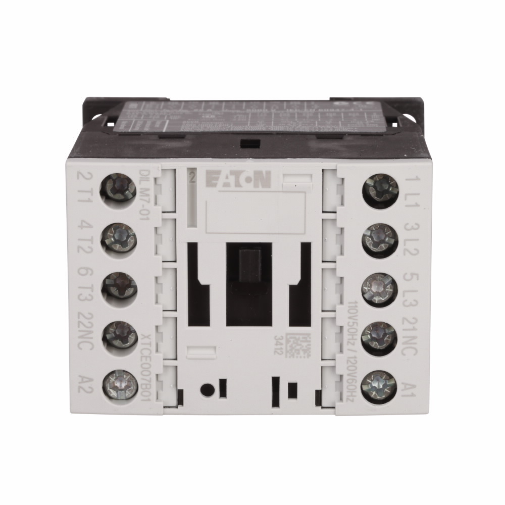 XTCE015B10T B-Frame Full Voltage Non-Reversing IEC Contactor, 24 V AC at 50/60 Hz V Coil, 15 A, 1NO Contact, 3 Poles