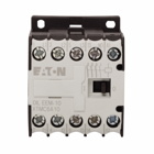 Eaton XT IEC mini contactor, 6.60A, 220V 50Hz, 240V 60hz, 1NO, 20A, 45 mm mini, 50-60 Hz, 0.25, 0.75, 1/ 1.5, 2, 3, 3 hp (1/3PH @115, 200, 230/200, 230, 460, 575 V), Three-pole, Screw terminals, FVNR