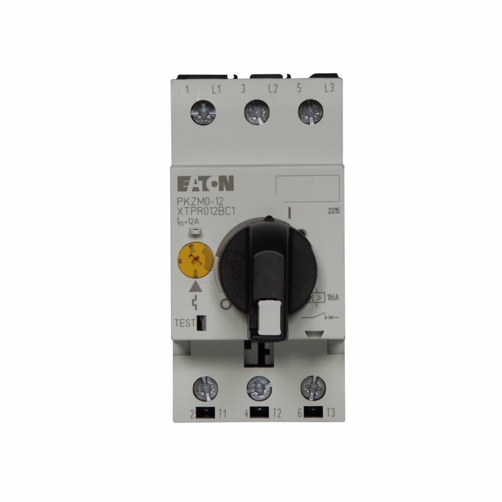 Eaton IEC motor control Manual Motor Protector, 12A, 45 mm Frame size, Class 10 trip type, Rotary type