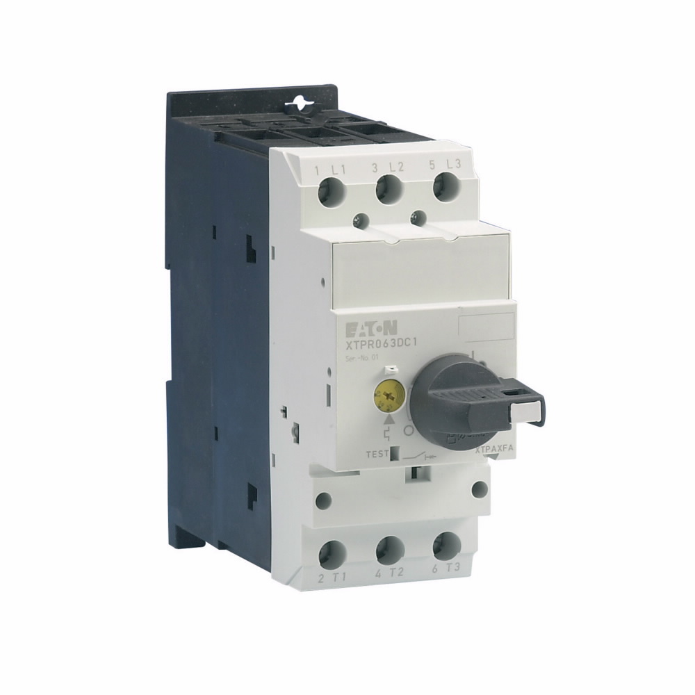 Eaton IEC motor control UL 489 Industrial Miniature Circuit Breakers - Supplementary Protector, 6A, 10-20X /n trip, Single-pole, Standard terminals