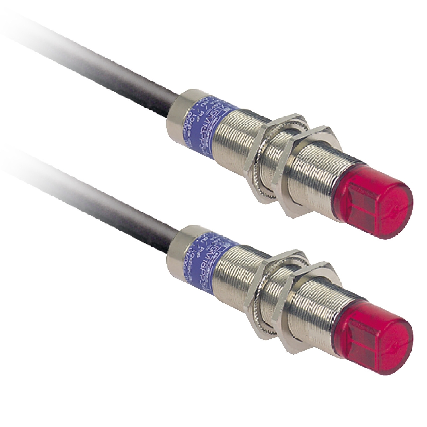 Photoelectric sensors XU, XU2, receiver, 90, Sn 15 m, 24...240VAC/DC, cable 2 m