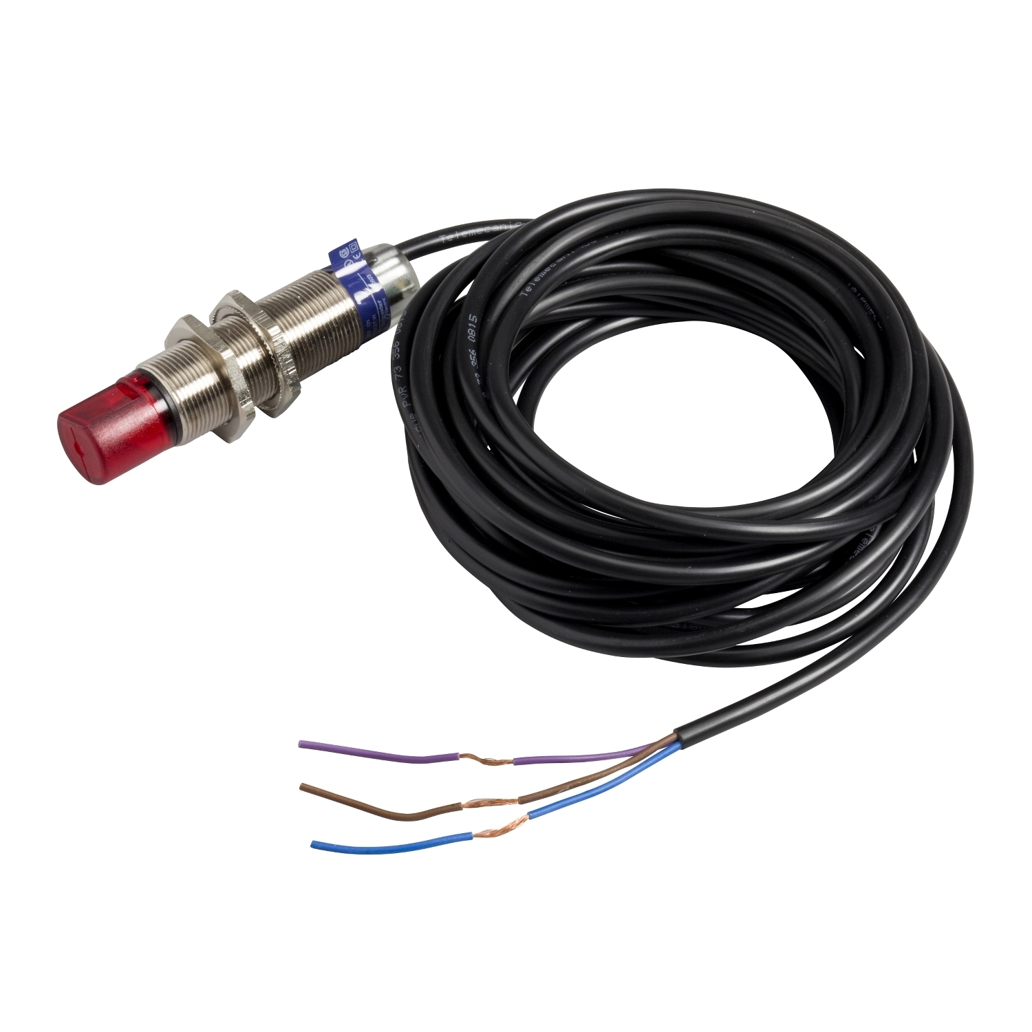 Photoelectric sensors XU, XUB, polarised, 90, Sn 2 m, 12...24 VDC, cable 2 m