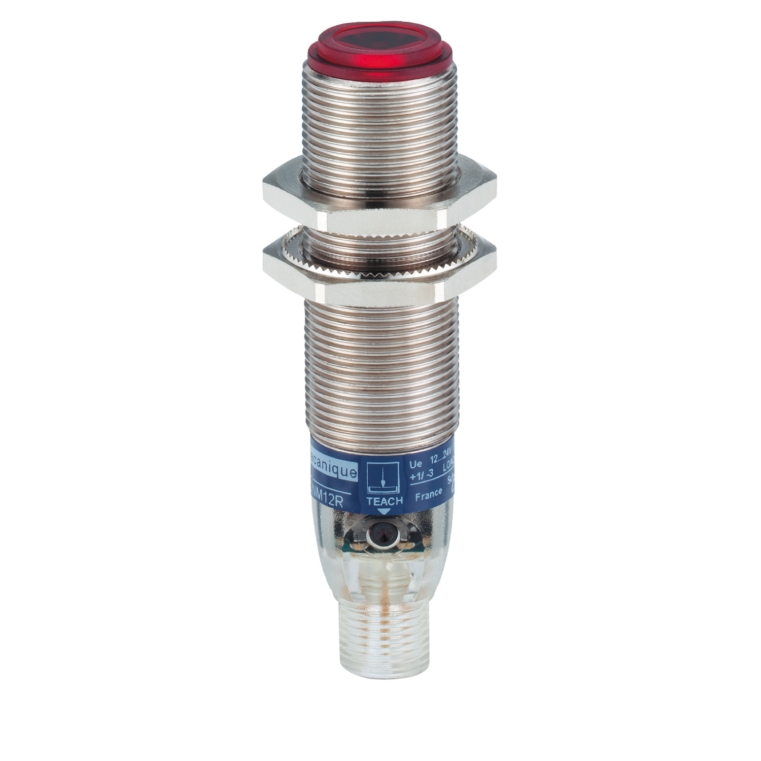 Photoelectric sensors XU, XUB, receiver, laser, Sn 100 m, 12...24 VDC, M12