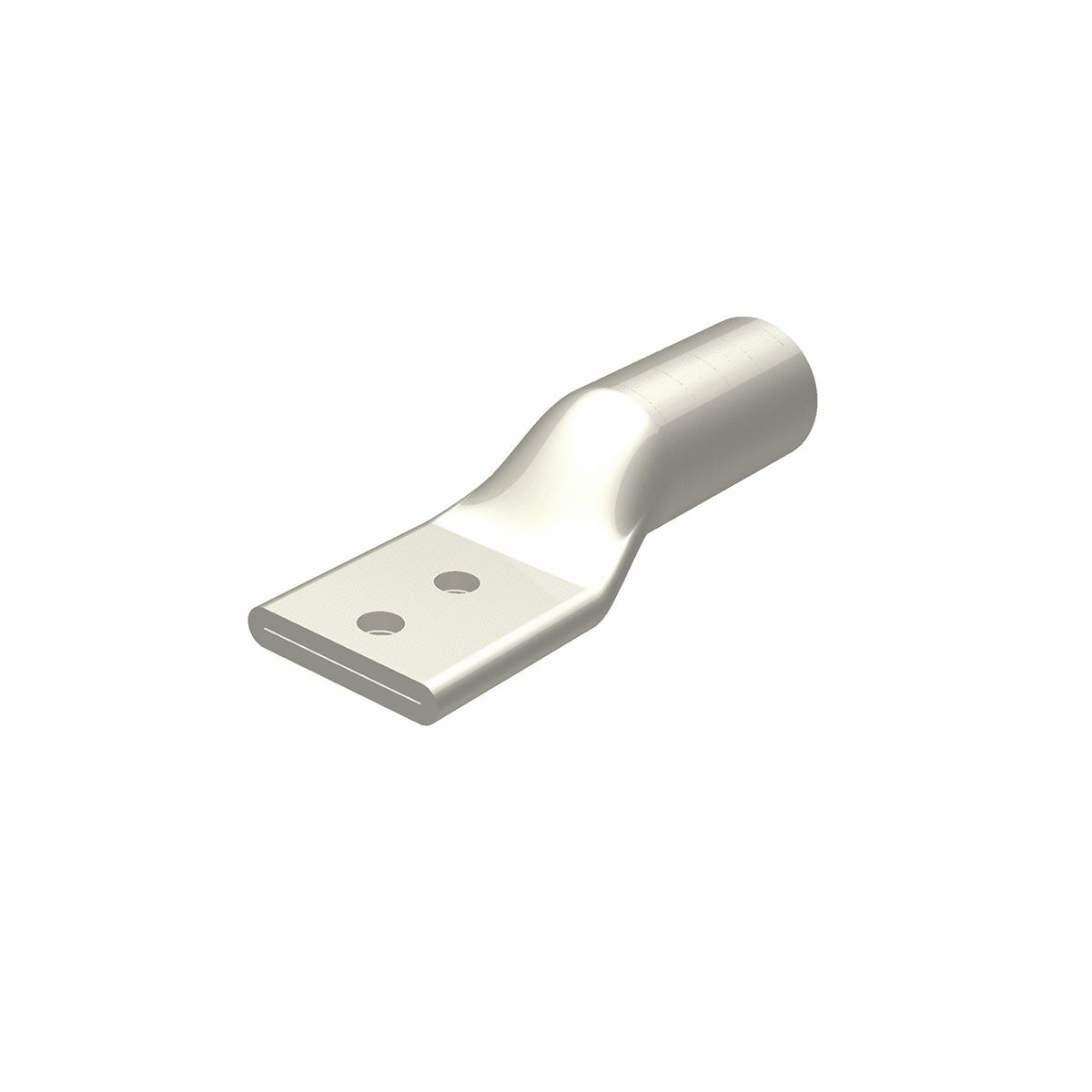 1250 kcmil, AL Terminal, Two Hole, 1/2" Stud Size, 1-3/4" Hole Spacing, AL9CU, Internal Chamfer, Tin Plated, Prefilled PENETROX?, End Cap, UL/CSA, 90?C, Up to 35kV, Brown Color Code, 302 Die Index.
