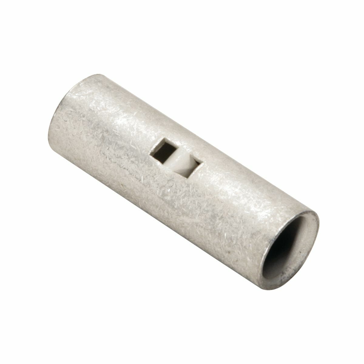Cu Reducer Butt Splice, W/InspWindow, Barrel A:6 Barrel C:10 (Str), 1.25" L, Tin Plated, For Aircraft Applications.