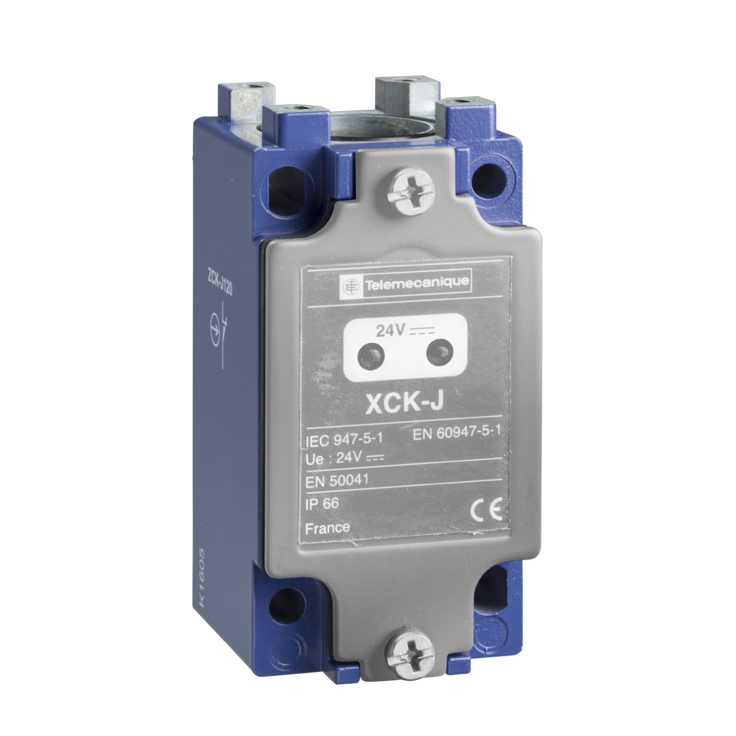 Limit switch body, Limit switches XC Standard, with leds & M12 bus connector