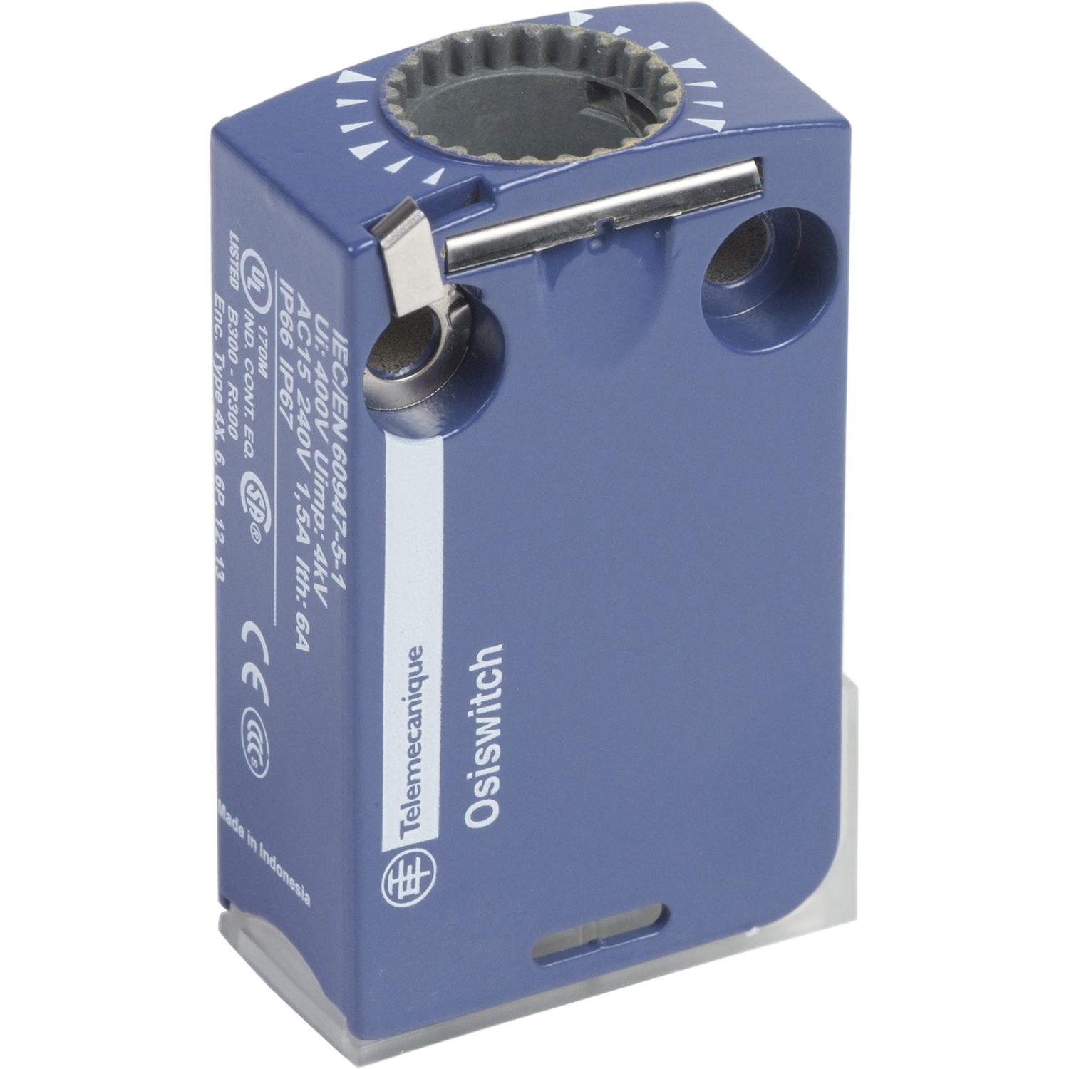 Limit switch body, Limit switches XC Standard, ZCMD, 2NC, silver, snap action
