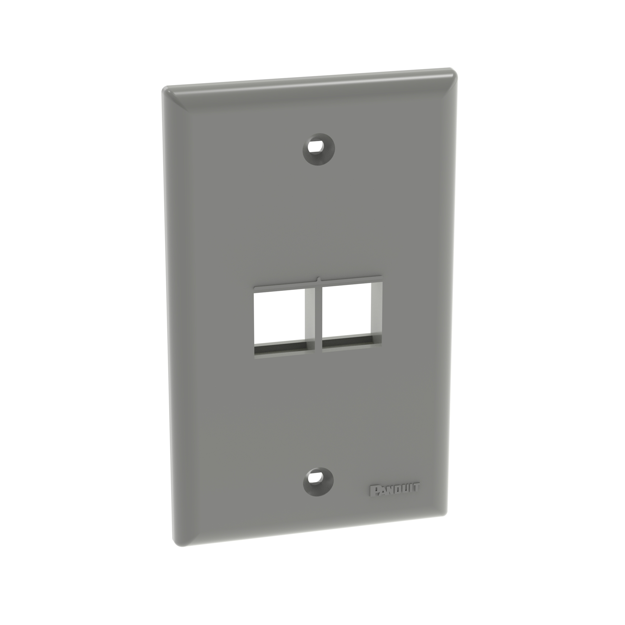 NetKey 2 Position Vertical Faceplate No 