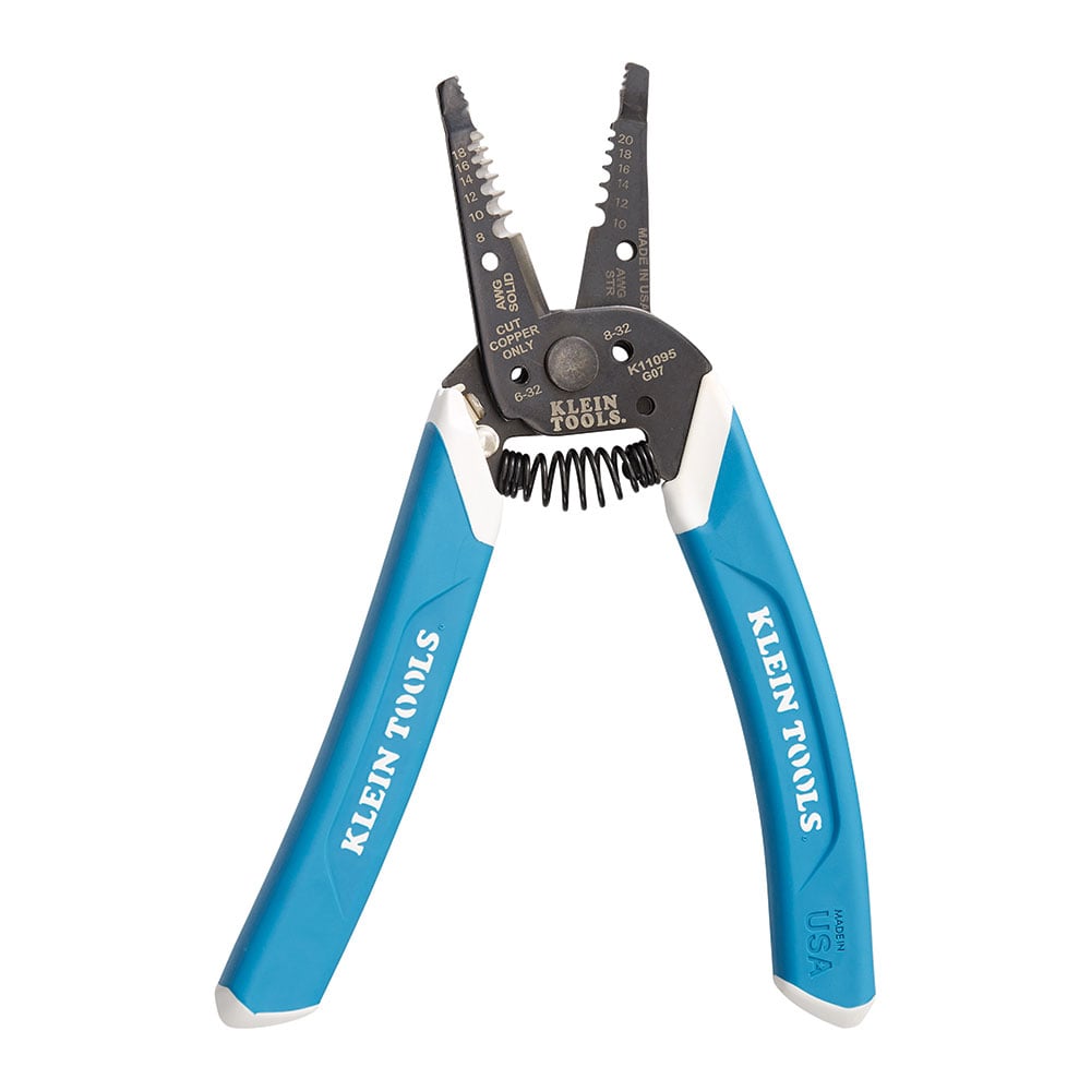 Klein-Kurve Wire Stripper / Cutter, 8-20 AWG
