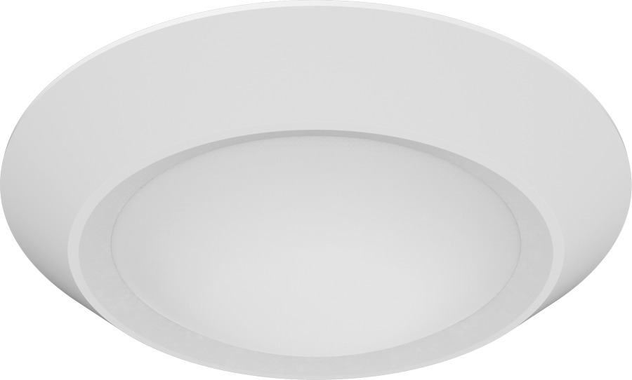 Down LightDsk 6 Inch Round 15W,950Lm, 90CRI, 3000k, 120V Smooth