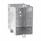Eaton Crouse-Hinds series Switch Box, (1) 1/2", Conduit (no clamps), 3-1/2", (2) 3/4", Steel, Gangable, 18.0 cubic inch capacity