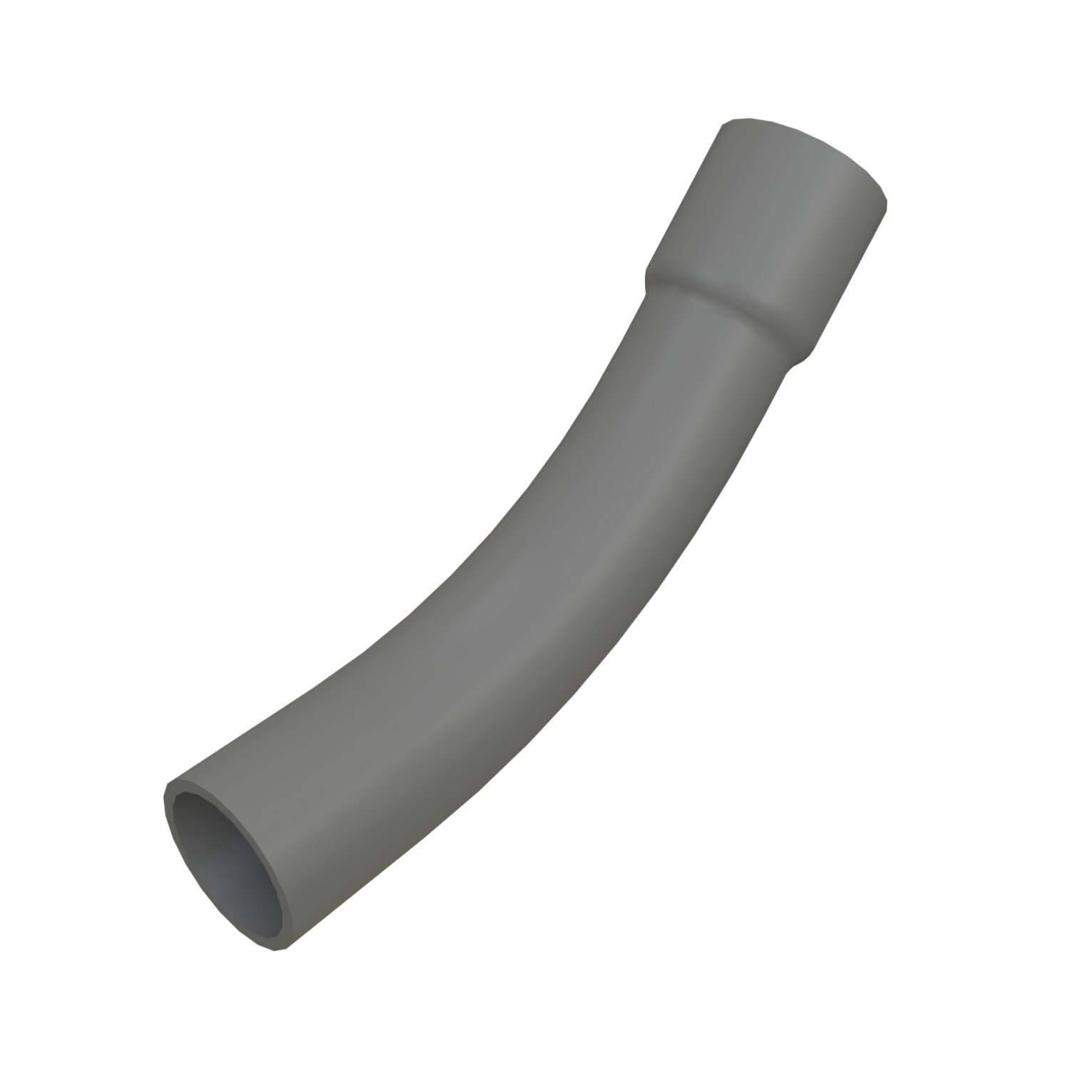 6 in x 45 deg x 36 in Bend Radius PVC Schedule 40 Elbow, Belled End