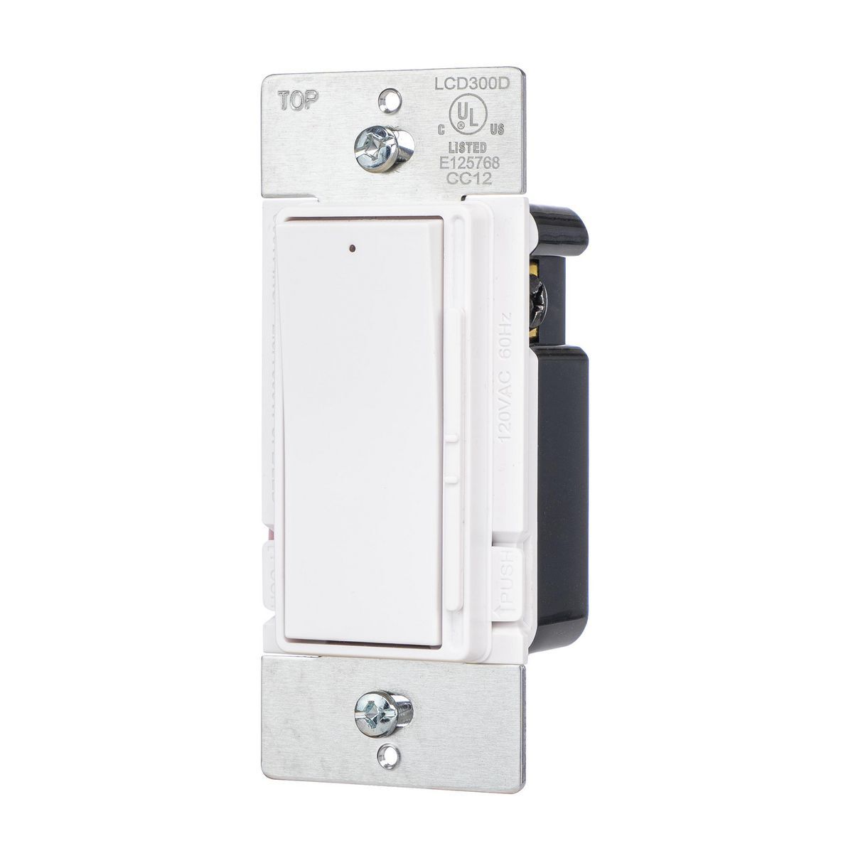 Take control of the lighting ambiance in your home while reducing your energy footprint by combining our Rocker Dimmer Switch with efficient LED light bulbs. Designed to work with a full range of LED/CFL and even traditional Incandescent bulbs using digital trim adjust to reduce flicker and offer the best range of light use. Enjoy added convenience with in-use Indicator light. Customize the feel and comfort of your home's lighting with Hubbell's Residential Dimmers.