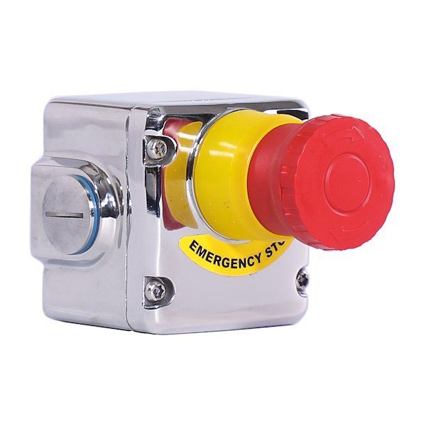 ES-SS E-Stop Switch, 2NC 1NO, 1/2 NPT