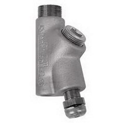 Vertical Drain Seal Fitting with Removable Nipple, 3/4 inch, FNPT x FNPT, Malleable Iron