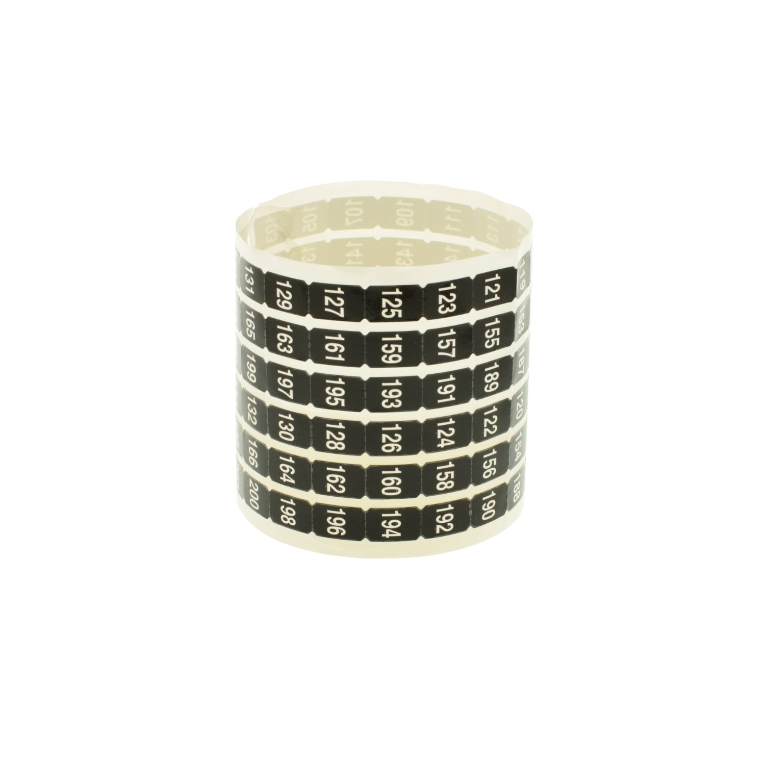 Panelboard accessory, NQ, number strip, 103 to 204