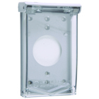 Weatherproof Cover Power Outlet Vertical 4 Screw Mounting