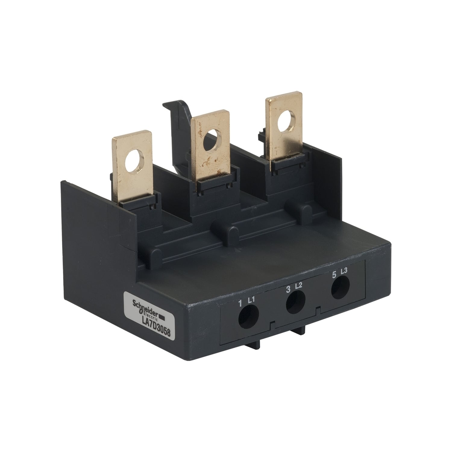 Adapter terminal block,TeSys Deca,for direct mounting of LR2D1**/LR3D1** on LC1D115-D150