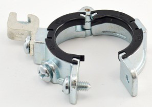 Split Bushing, Insulated, Grounding, Steel, Size 1-1/4 Inch. 14-4 Grounding Lug
