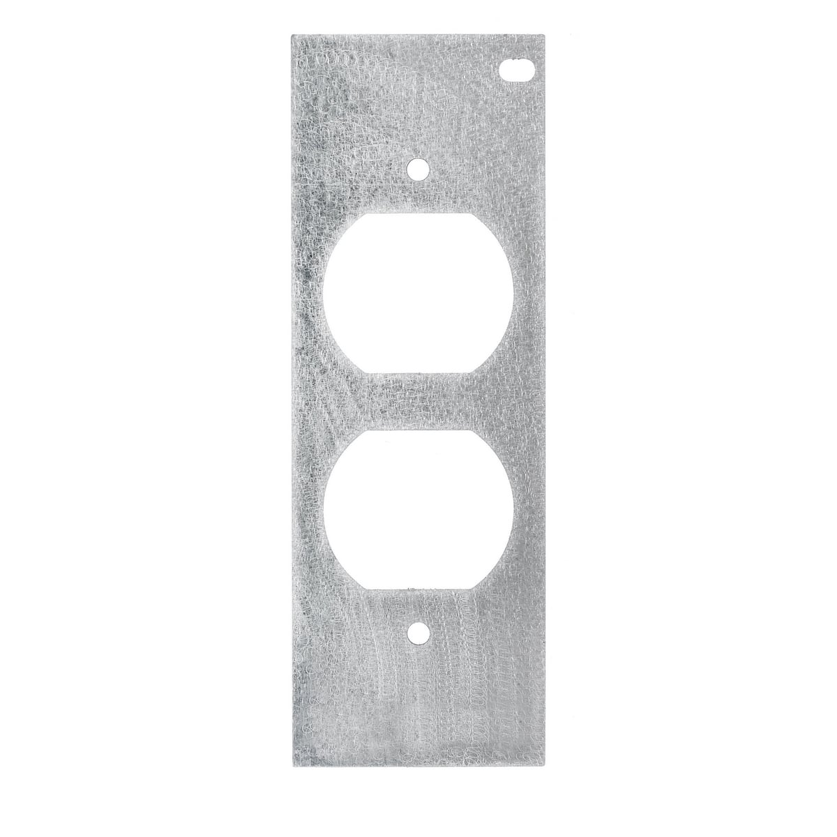 Concrete, Access, Wood Floorboxes, Recessed, 8/10-Gang Series, Mounting Plate, 1-Gang, (1) Duplex Opening