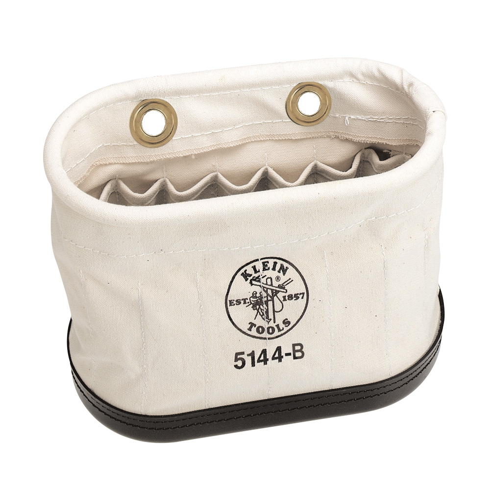 Canvas Bucket, 15 Interior Pocket Aerial Oval Bucket