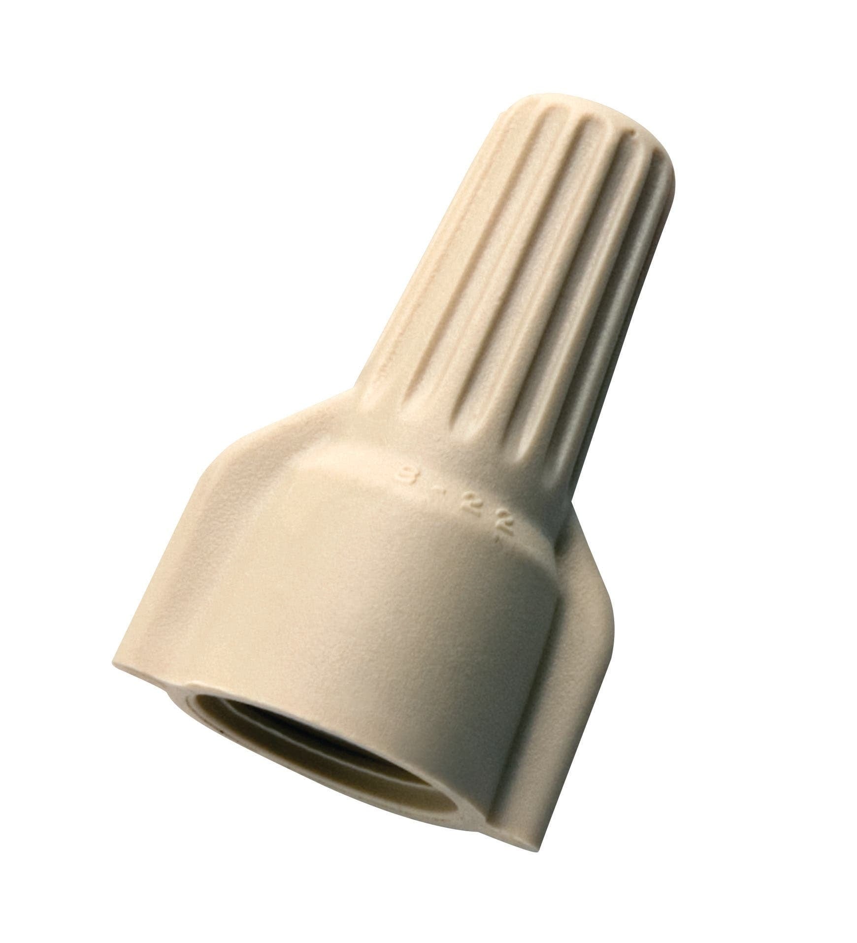 Buchanan, Wire Connector, WingTwist, Conductor Range: 22 - 10 AWG, 2/20 AWG Min, 3/10 Solid AWG MAX, Number Of Conductors: 1 to 6, Material: Flame-retardant Polypropelene, Color: Tan, Voltage Rating: 600 V, Environmental Conditions: Tough, UL 94V-2 Flame-Retardant Shell Rated At 105 DEG C (221 F), Model Number: WT41