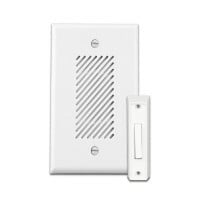 Single-Gang Electronic Door Chime Kit with Lighted Button