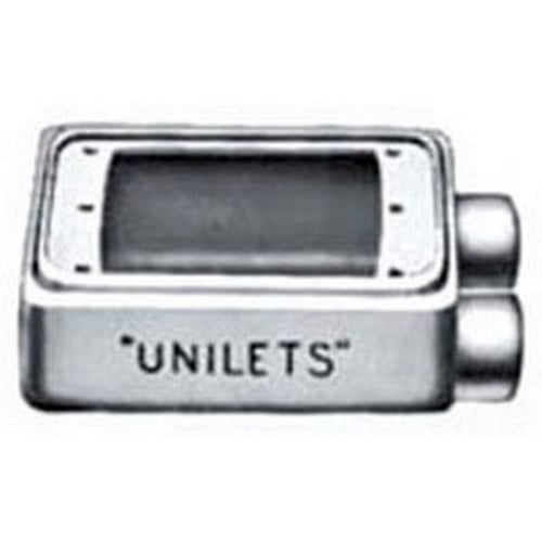 Emerson; 1 Gang Cast Device Box; 3/4 Inch Hub, 21 Cubic-Inch, Copper-Free Aluminum, Enamel
