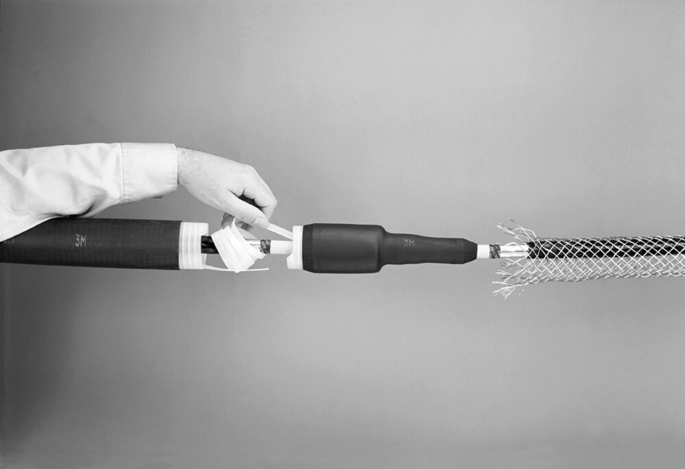 3M(TM) Cold Shrink Rubber Splice Kit 5551 5kV and 8kV, 6-4/0 AWG Copper or 6-3/0 AWG Aluminum, 19 in, 1 per case