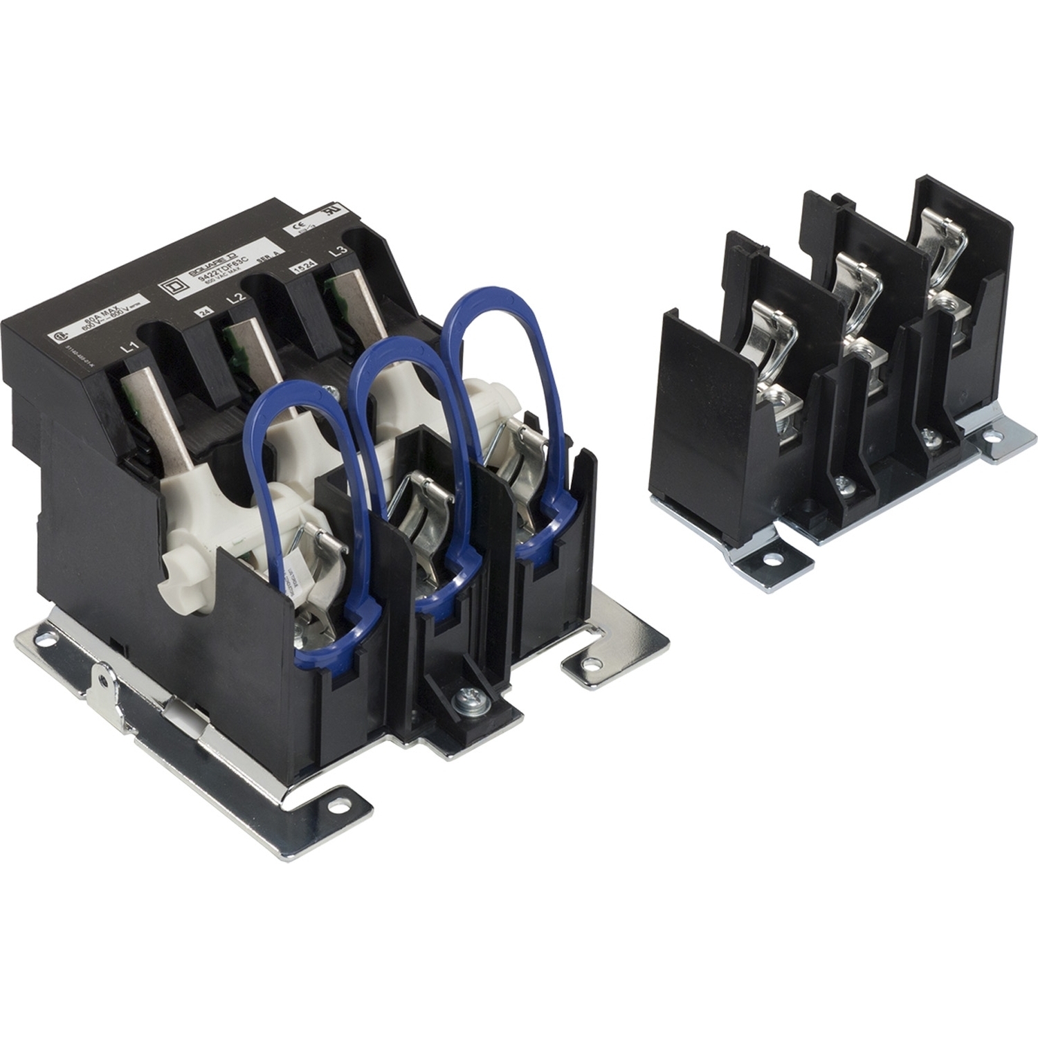 Operating mechanism, flange mounted, variable depth, 60A, 600V, H, K, J, R fuseholder, cable operated switch mechanism