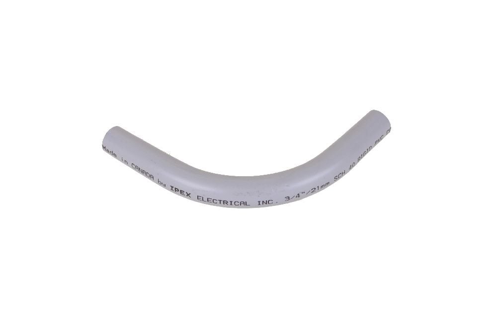 3/4"x90D PVC STD ELBOW SPxSP SCH40 SCEPTER/KRALOY