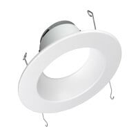 DLR56 (v5) 5in/6in White 1200 Lumen Recessed LED Downlight, 3000K