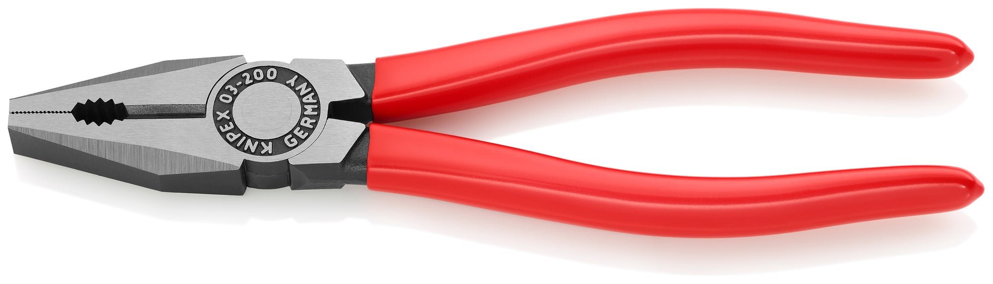 Combination Pliers, 8 in., Plastic Coating
