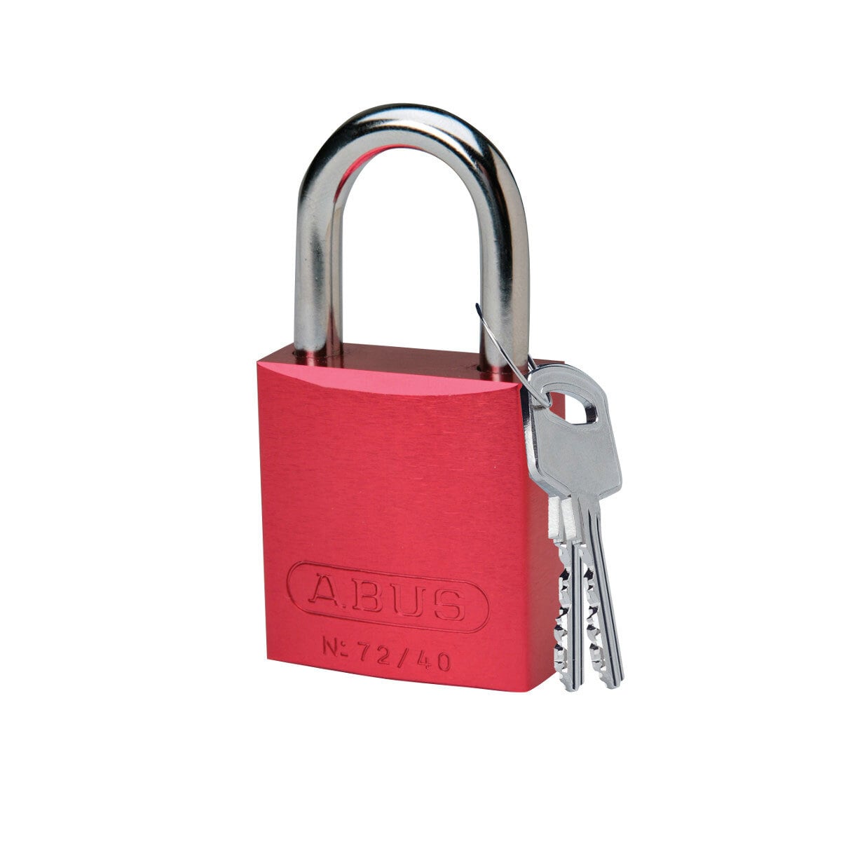Alum Padlock 1" Alum Shackle KD RD