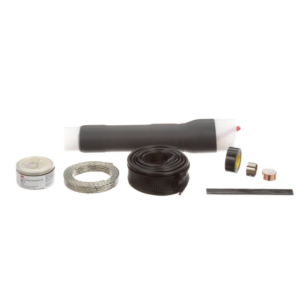 3M(TM) Cold Shrink Three Conductor Cable Termination Kit 7624-T-110-3-RJS, 0.92-1.18 in (23,4-30,0 mm) Cable Insulation O.D.