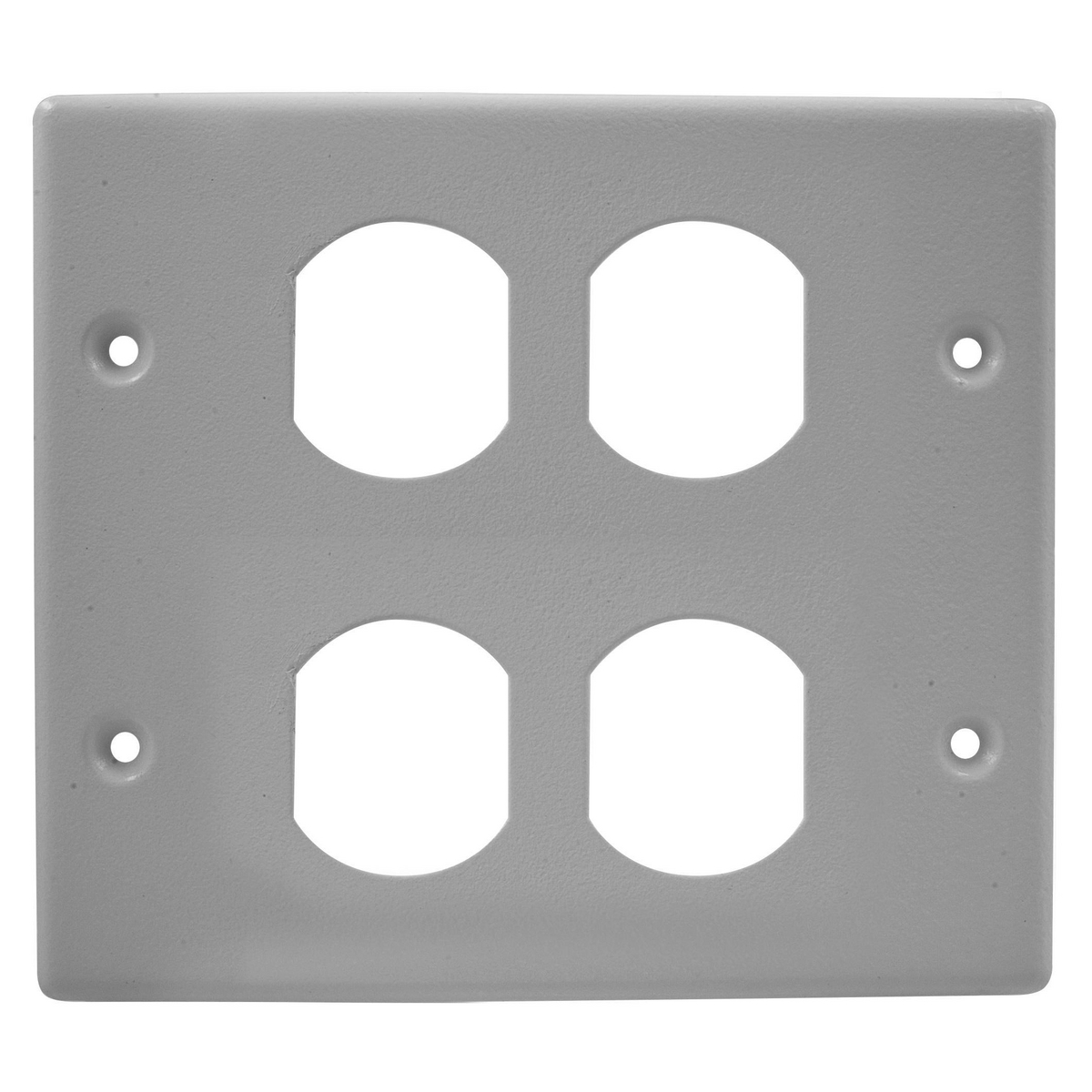 Metal Raceway Plate, Double, Duplex, HBL4750 Series