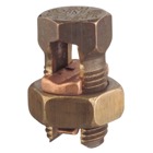 Type H - High Strength Split-Bolt Connector, Conductor Range for Equal Main and Tap  4/0 Str-2 Sol, Conductor Range for Min Tap with One Max Main 6 Sol