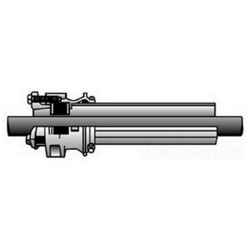 OZ-Gedney Type FSK Single Thru wall And Floor Seal, Size: 1 IN Inside Diameter X 1.315 Outside Diameter (Steel Pipe Or Conduit), 1-1/4 IN Inside Diameter X 1-3/8 IN Outside Diameter (Copper Tubing), Castings: Malleable Or Ductile Iron With Alky
