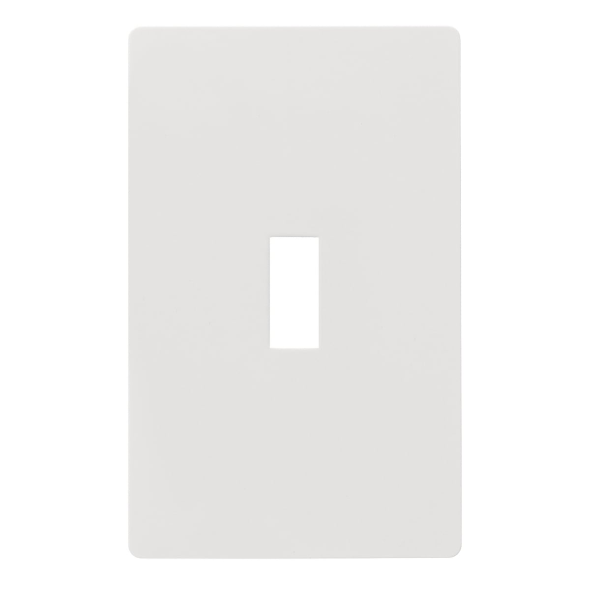 Hubbell Wiring Device Kellems, Wall Plates, Snap-On, 1-Gang, 1) Toggle,White