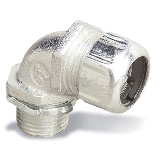 1/2 Inch Short Elbow, Malleable Iron for Use with EMT Conduit