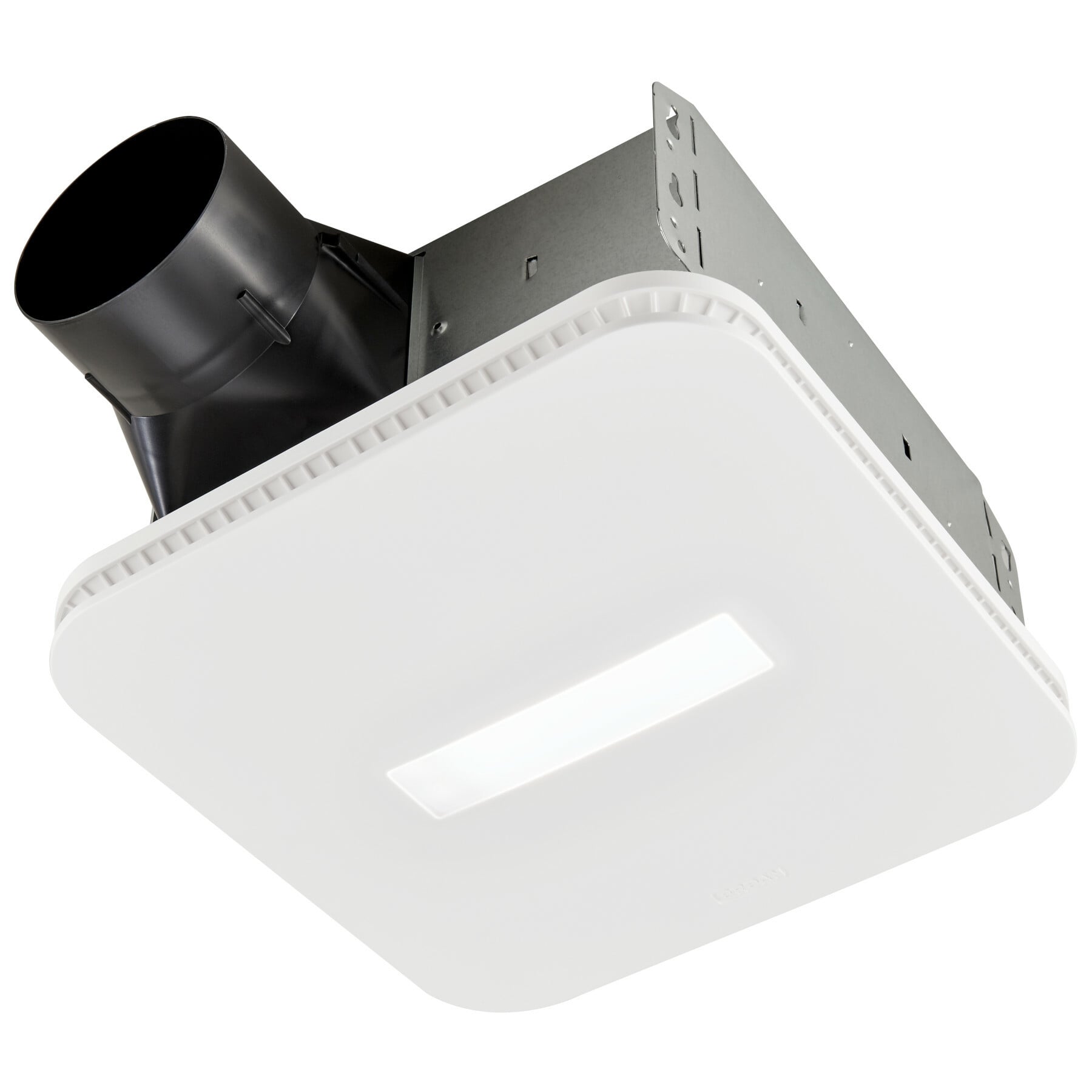 Broan Flex Series 110 CFM Ventilation Fan with LED Lighted CleanCover Grille, 1.0 Sones, ENERGY STAR Certified