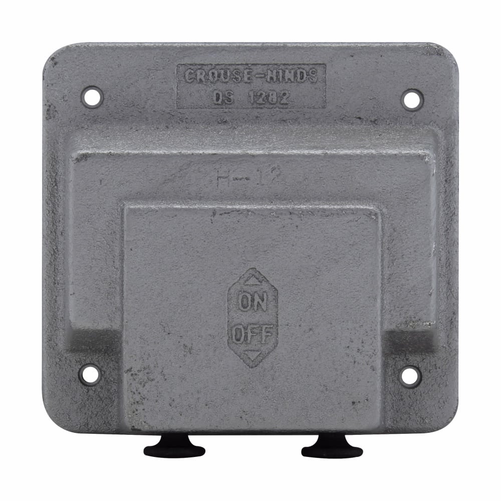 DS1282 Snap Switch Cover With Operating Mechanism and Gasket, Feraloy Iron Alloy