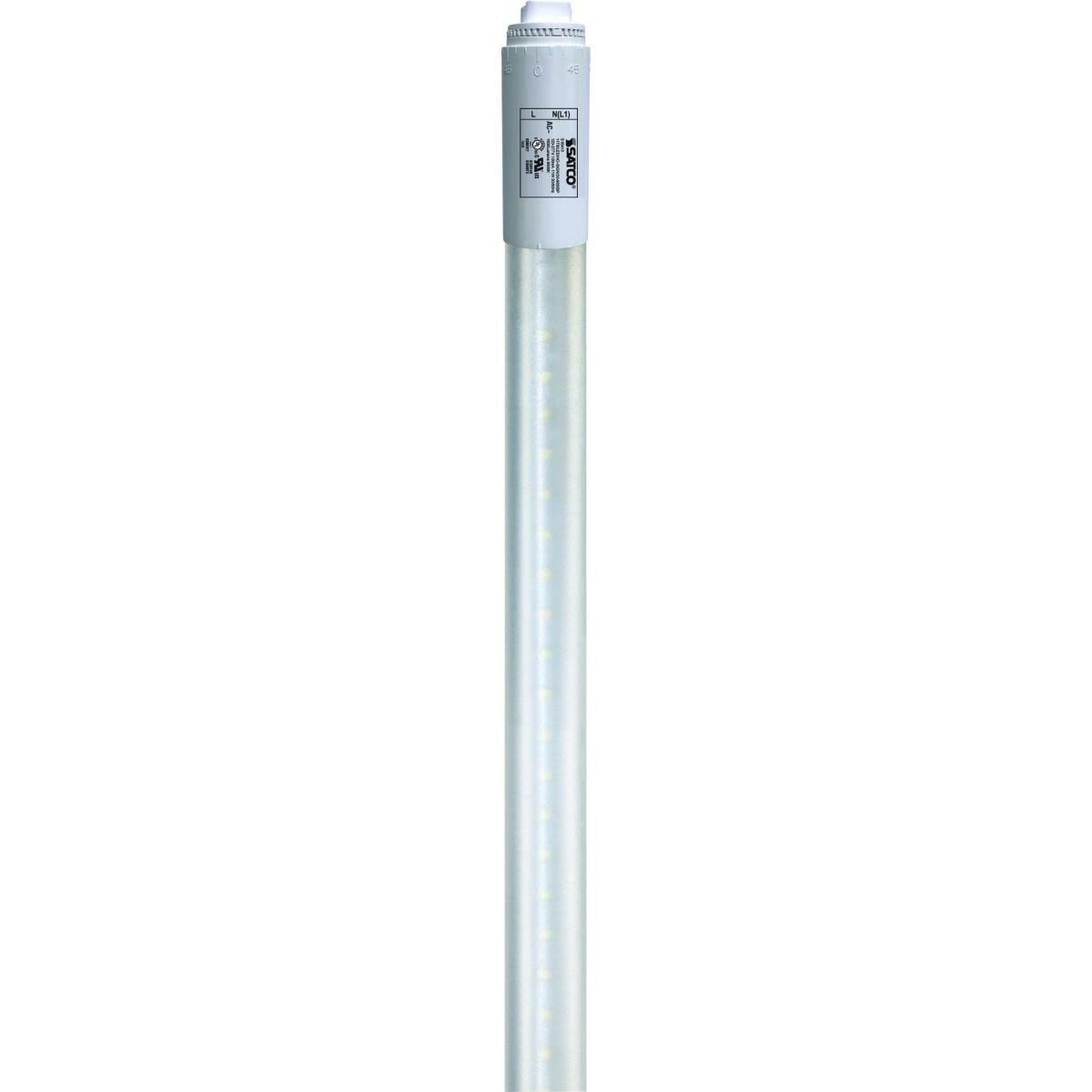 11-Watt T8 LED - 6500K - 1500 Lumens - 120-277 Volts - Double Side LED - Type B - Ballast Bypass - Single Ended-Wiring
