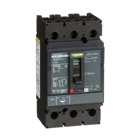 Circuit breaker, PowerPact J, 200A, 3 pole, 600VAC, 14kA, lugs, thermal magnetic, 80%