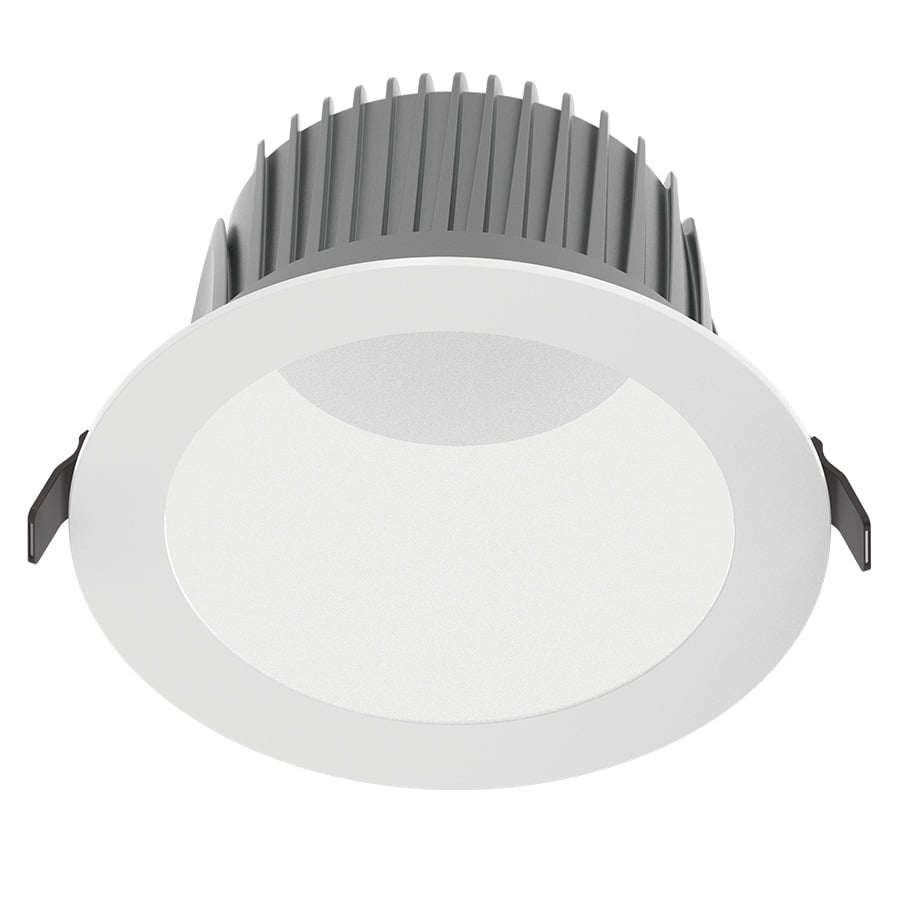 Recessed Downlights 3000/4000/5000 Lumens Commercial 34/46/59W 8 Inches Round 90CRI Field Adjustable Cct 3000/3500/4000/5000K 120V-277V White