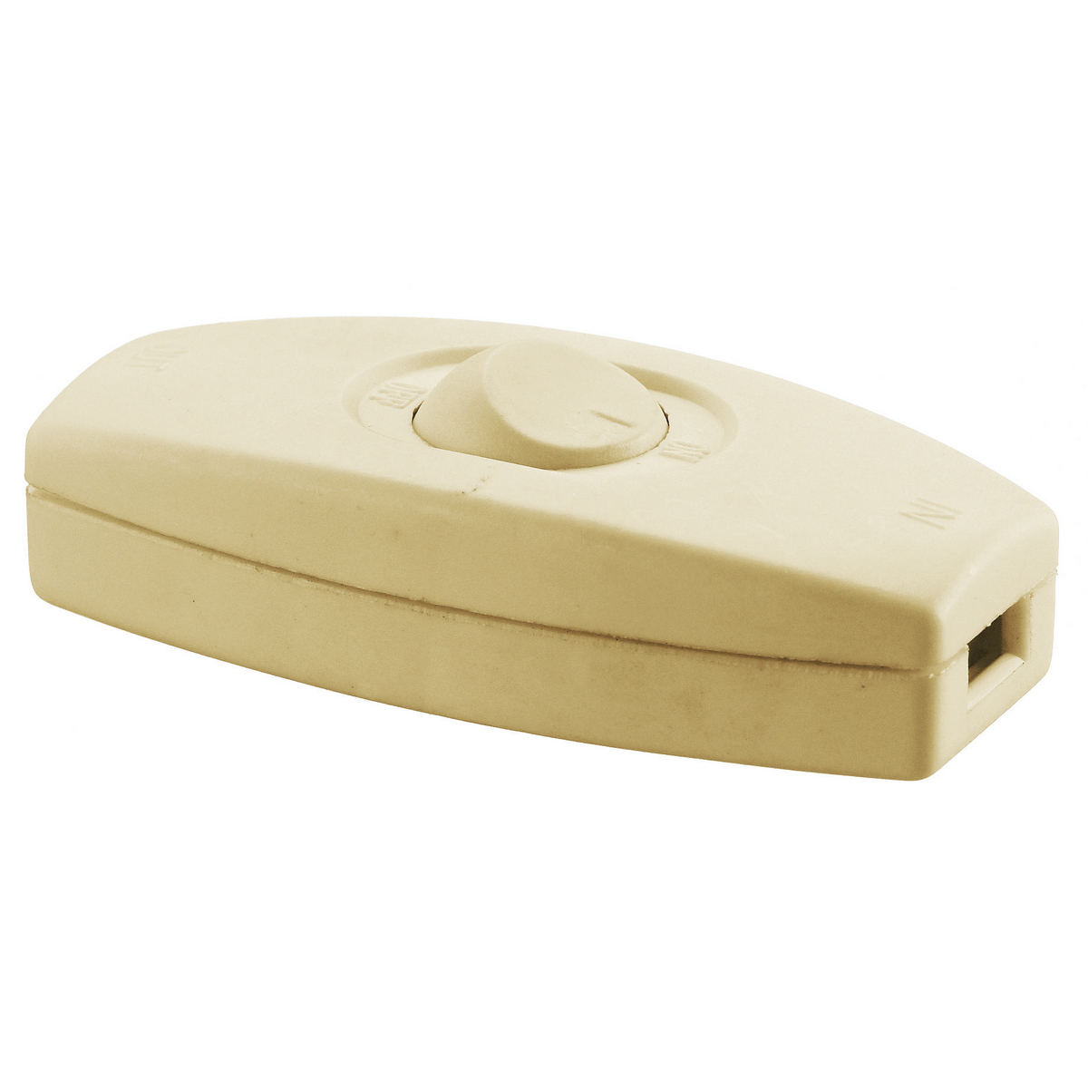TradeSelect, Inline Cord Switch, Heavy Duty, 6A 125V, Ivory
