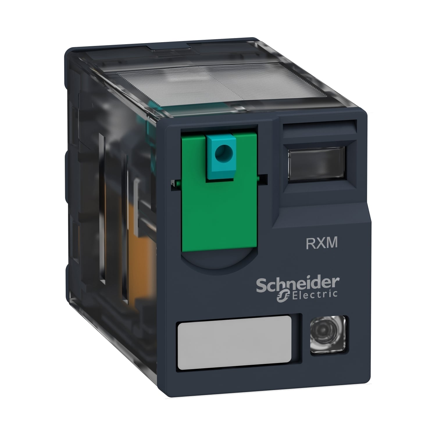 miniature plug in relay, Harmony Electromechanical Relays, 6A, 4CO, with LED, lockable test but to n, 110V DC